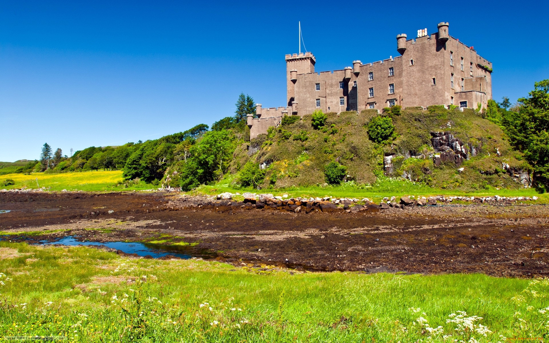 dunvegan castle, scotland, ,  , dunvegan, castle